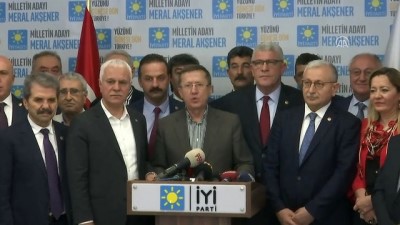 İYİ Parti'den Akşener'e Çağrı