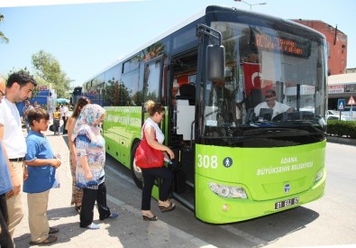 Kızıldağ'a Klimalı Belediye Otobüsleri Seferde