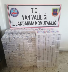 Saray'da 5 Bin 800 Paket Kaçak Sigara Ele Geçirildi