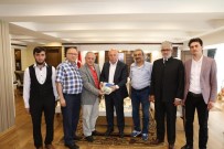 AHMET HAMDİ TANPINAR - TYB Erzurum Şubesi'nden Başkan Sekmen'e Teşekkür Ziyareti