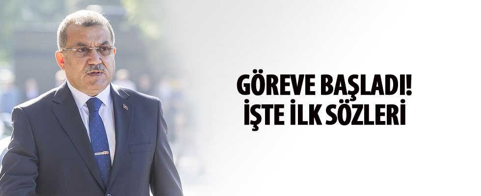 Celal Uzunkaya göreve başladı! İşte ilk sözleri...