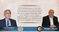 MAHMUT ARSLAN - Hak-İş'ten Yunan İşçi Sendikaları Konfederasyonu Panagoupoulos'a Taziye Mesajı