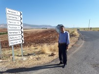 YÖN TABELASI - Adıyaman'da Köylerin Levhaları Yenileniyor
