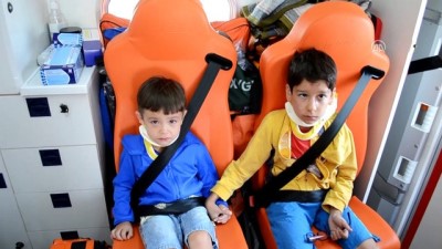 Aksaray'da Minibüs Şarampole Devrildi Açıklaması 10 Yaralı
