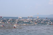 18 MART ÜNIVERSITESI - Çanakkale'de Troya Açık Su Yüzme Yarışı Gerçekleşti
