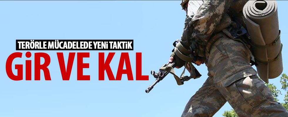 TSK'dan yeni taktik