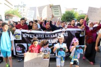 BEZIRHANE - Ağrı'da Yüzlerce Vatandaş Leyla Ve Eylül İçin Yürüdü