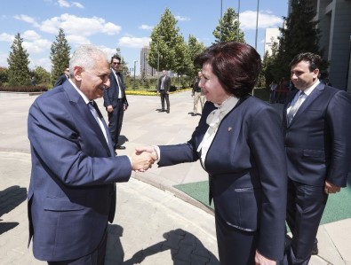 Başbakan Yıldırım'dan Danıştay Başkanlığına Veda Ziyareti
