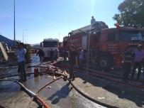 Kahramankazan'da Fabrika Yangını