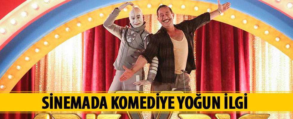 Sinemada komediye yoğun ilgi
