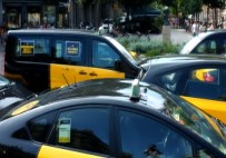 TAKSİ ŞOFÖRLERİ - İspanyalı Taksicilerden Uber Protestosu