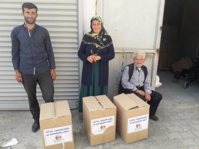 Sason'da 250 Aileye Gıda Yardımı Yapıldı