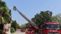 UMURLU - Aydın'da Çatı Yangını