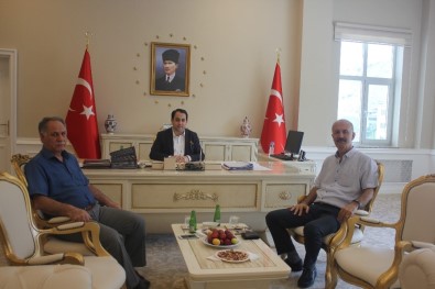 DMO Bölge Müdürü Özbek'ten Kaymakam Zengince'ye Ziyaret