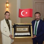 NÜKHET HOTAR - Doğan'dan Hotar'a Hayırlı Olsun Ziyareti