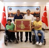 METIN SELÇUK - Engellilerden Başkan Atilla'ya Ziyaret