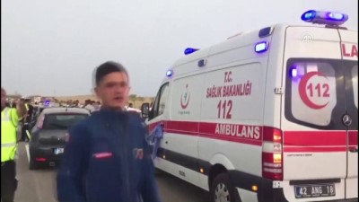 Kum Fırtınası İki Zincirleme Kazaya Yol Açtı Açıklaması 17 Yaralı