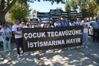 YUSUF YıLMAZ - Antalya'da Çocuk İstismarı Protesto Edildi