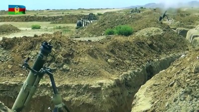 Azerbaycan Ordusunun Geniş Kapsamlı Tatbikatı Sürüyor