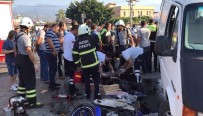 Hatay'da Minibüsün Altında Kalan Motosiklet Sürücüsü Öldü