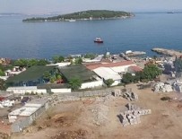 İstanbul Adalar'da çöp yakma skandalı