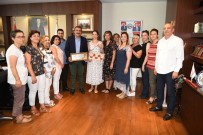 EBRU SANATı - Kadınlardan Başkan Çetin'e Teşekkür