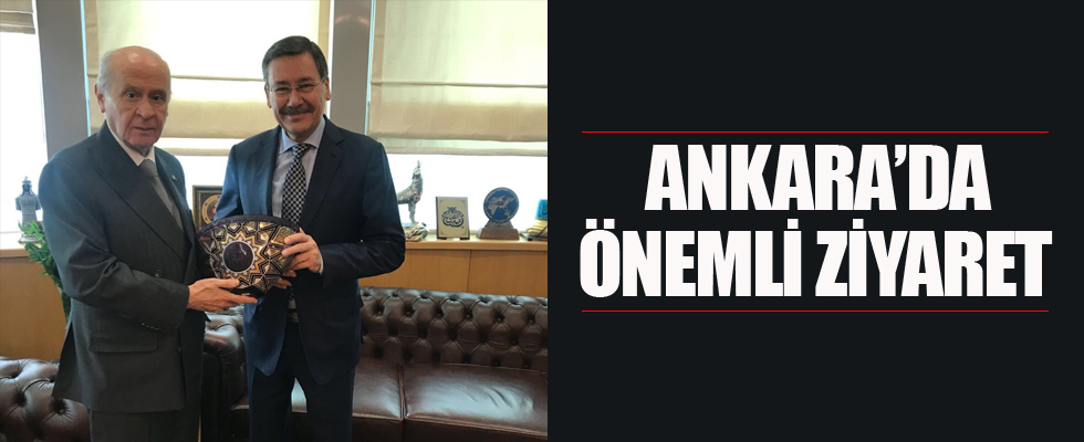 Melih Gökçek'ten Bahçeli'ye ziyaret