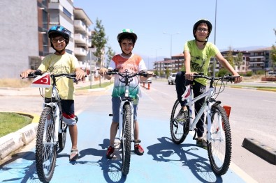 Merkezefendi Belediyesi'nin Bisiklet Projeleri Meyvesini Vermeye Başladı
