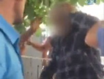 TACİZ TARTIŞMASI - Tacizci olduğu iddia edilen adamı sokak ortasında böyle dövdüler