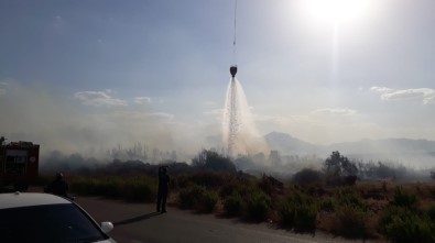 Antalya'da Makilik Alanda Çıkan Yangın Korkuttu