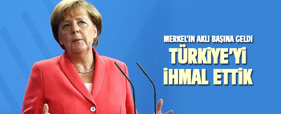 Merkel, Avrupa'ya mülteci akınından Türkiye'nin AB tarafından ihmal edilmesini sorumlu tuttu