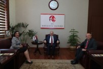 OLGUNLUK - Milletvekilleri Çakırözer Ve Süllü, Vali Çakacak'ı Makamında Ziyaret Etti