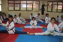 TEKVANDO - Oltu'da Tekvando Kursları Yoğun İlgi