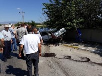 MIYASE - Yolcu Otobüsüyle Otomobil Çarpıştı Açıklaması 2 Ölü, 1 Yaralı