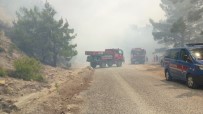 OYMAPıNAR - Antalya'da Orman Yangını  (1)