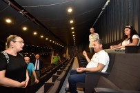 TÜRKAN ŞORAY - Başkan Uysal, Türkan Şoray Kültür Merkezi İnşaatını İnceledi