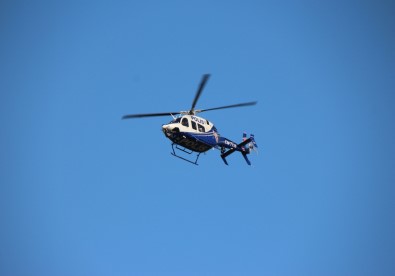 Bodrum'da Helikopterli Trafik Denetimi