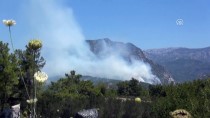 OYMAPıNAR - GÜNCELLEME - Antalya'da Orman Yangını