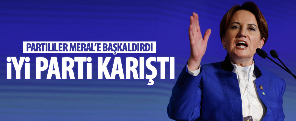 İYİ Parti'de partililer ayaklandı