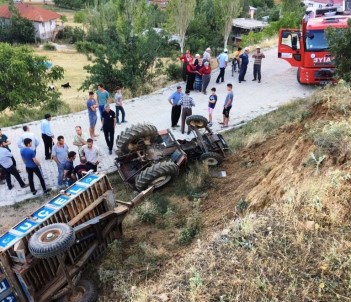 Kahramanmaraş'ta Trafik Kazası Açıklaması 1 Yaralı