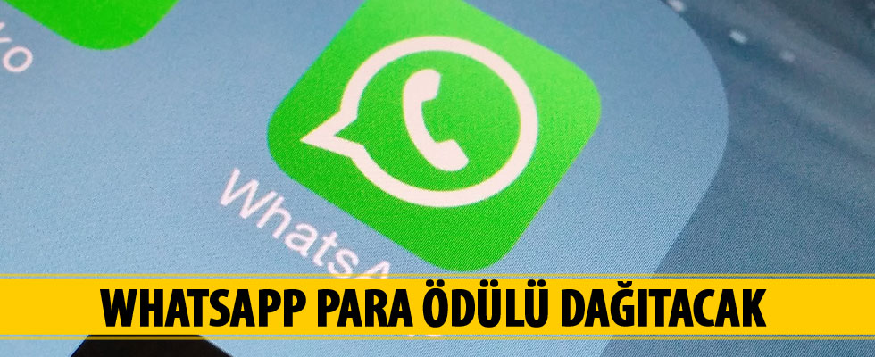 WhatsApp para ödülü dağıtacak