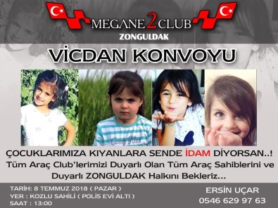 Zonguldak'ta 'Vicdan' Konvoyu Düzenlenecek