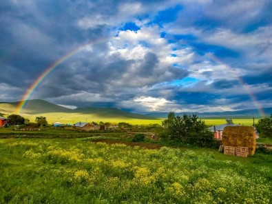 Ardahan'da Sağanak Yağış Sonrası Muhteşem Manzara