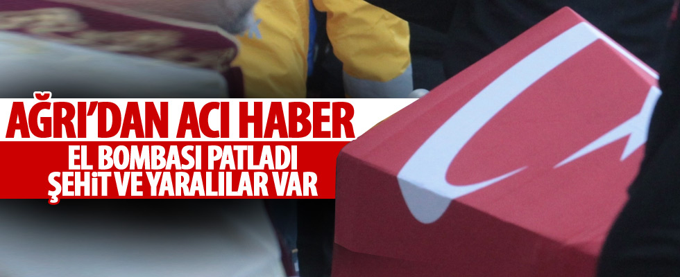 Ağrı'dan şehit haberi