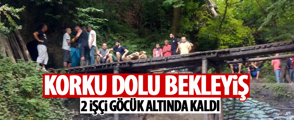 Zonguldak'ta kömür ocağında göçük