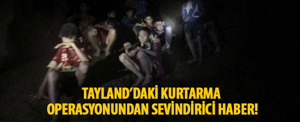 Tayland'da mağarada mahsur kalan çocuklardan 6'sı kurtarıldı