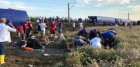 YOLCU TRENİ - Tekirdağ'da Tren Faciası Açıklaması 10 Ölü, 73 Yaralı