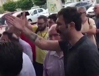 TEKIRDAĞ ÇORLU - Barış Atay vatandaşa saldırdı! İşte o anlar