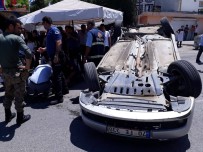 OSMAN AYDıN - Kahta'da İki Araç Çarpıştı Açıklaması 3 Yaralı