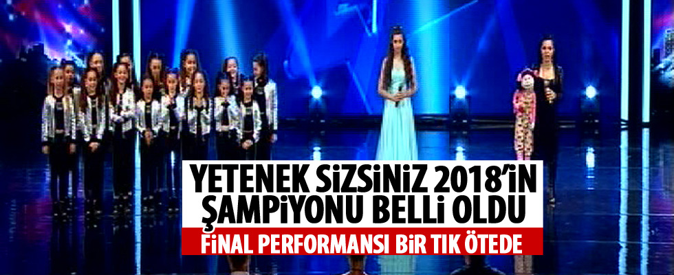 Yetenek Sizsiniz Türkiye şampiyonu belli oldu?